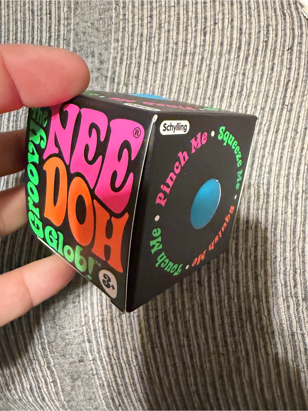 Blue needoh groovy glob squishy